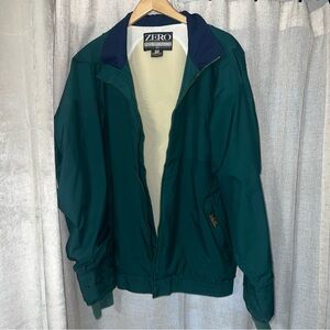 Zero Restrictions Golf Jacket Mn’s 2XL Green GORE-Tex/XL Pants